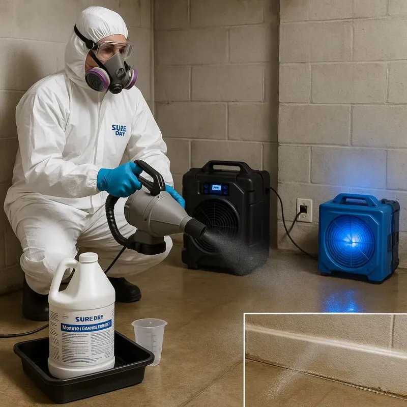 Sanitization and Odor Removal process in Royal City, WA